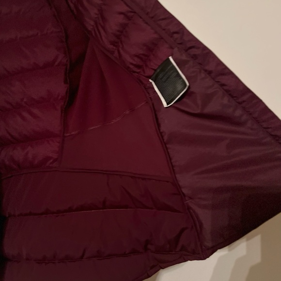NWOT Lululemon Down for It All Jacket MAROON COLOR - Picture 6 of 11